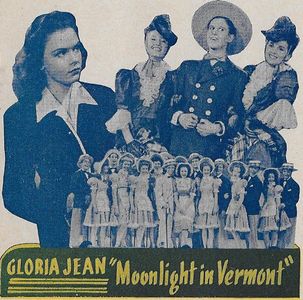 Vivian Austin, Gloria Jean, Ray Malone, and Patsy O'Connor in Moonlight in Vermont (1943)