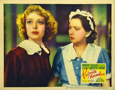 Patsy Kelly and Loretta Young in Private Number (1936)