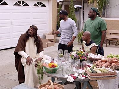 Antwon Tanner, Corey Holcomb, and Gerald 'Slink' Johnson in Black Jesus (2014)