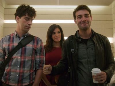 Hamish Linklater, James Wolk, and Amanda Setton in The Crazy Ones (2013)