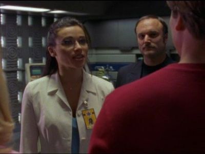Monica Louwerens and Ron Roggé in Power Rangers Lightspeed Rescue (2000)