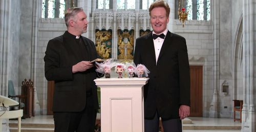 Conan O'Brien and Levi MacDougall in Conan: Kumail Nanjiani (2019)