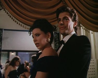 Jason Brooks and Daisy Hall in I'm Dangerous Tonight (1990)