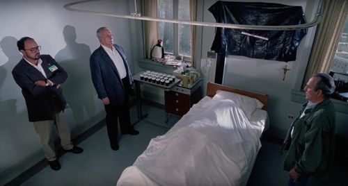 George C. Scott, George DiCenzo, and Don Gordon in The Exorcist III (1990)