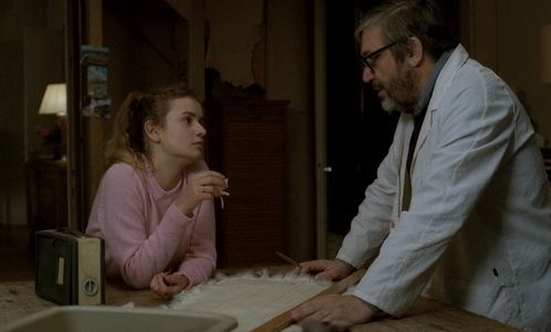 Sandrine Bonnaire and Maurice Pialat in À Nos Amours (1983)