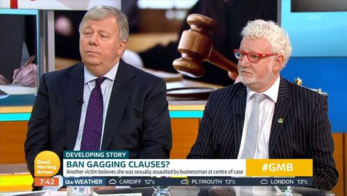 Duncan Lamont and Jerry Hayes in Good Morning Britain (2014)
