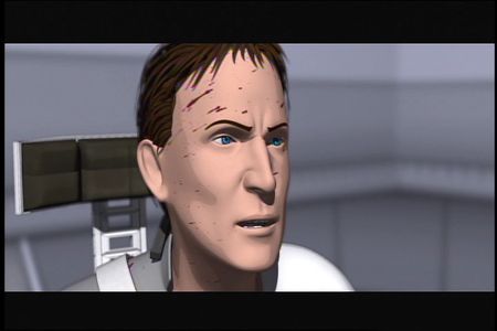 Curt Cornelius as 'Nolan Stross' in the Starz/Film Roman Animated Feature 