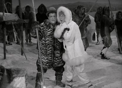 Lou Costello and Mitzi Green in Lost in Alaska (1952)