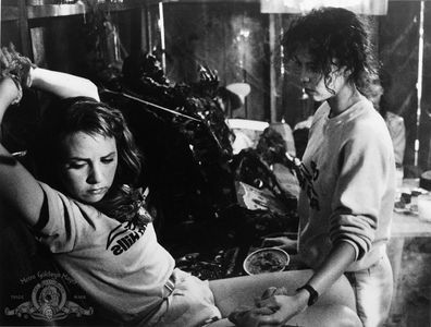 Renée Estevez and Pamela Springsteen in Sleepaway Camp II: Unhappy Campers (1988)
