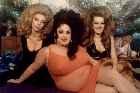 Divine, Cookie Mueller, and Susan Walsh in Female Trouble (1974)