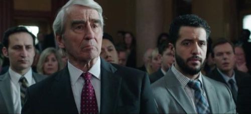 Sam Waterston, Raoul Bhaneja, and Zach Smadu in Miss Sloane (2016)