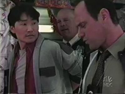 Law & Order SVU: Ted Oyama, Gene Canfield and Christopher Meloni.