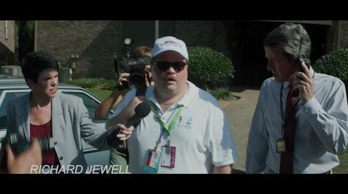 Tommy Kane with Paul Walter Hauser in Richard Jewell movie