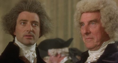Julian Wadham and John Wood in The Madness of King George (1994)