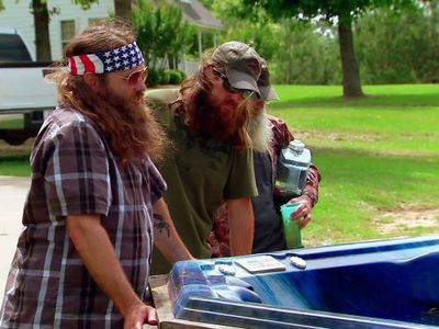 Si Robertson, Willie Robertson, and Jase Robertson in Duck Dynasty (2012)