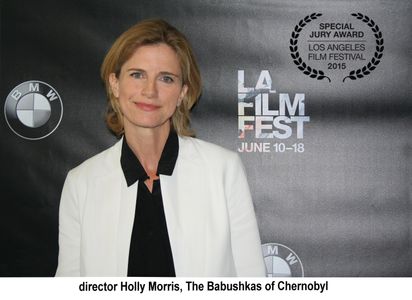 Holly Morris at the LA Film Festival