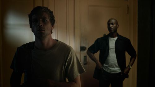 Brendan Sexton III and Gregory Mikell in 7E (2013)