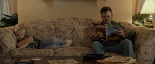 Michael C. Hall and Brogan Hall in Cold in July (2014)
