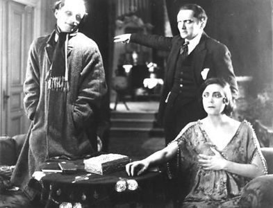 Asta Nielsen, Theodor Loos, and Conrad Veidt in The Merry-Go-Round (1920)