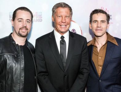 Kent Shocknek, Sean Murray (l), & Brian Dietzen (r), of CBS-TV's NCIS; Los Angeles, CA.