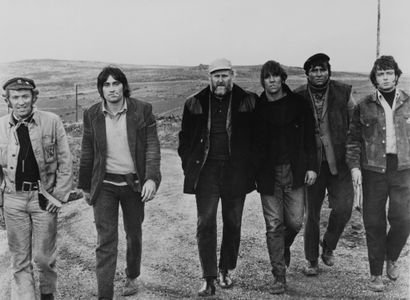 Del Henney, Ken Hutchison, Michael Mundell, Jim Norton, Peter Vaughan, and Donald Webster in Straw Dogs (1971)