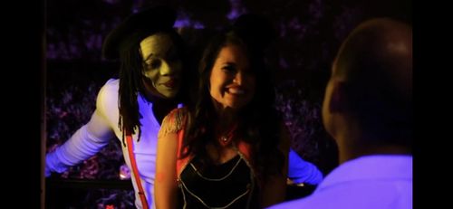 Skyler Cooper and Jennifer Popagain in Halloween Party