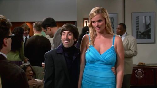 Johnny Galecki, Simon Helberg, and Sierra Edwards in The Big Bang Theory (2007)