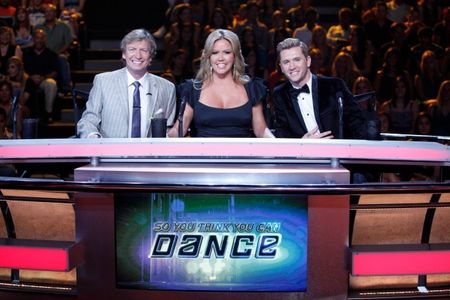 Nigel Lythgoe, Mary Murphy, and Travis Wall in So You Think You Can Dance (2005)