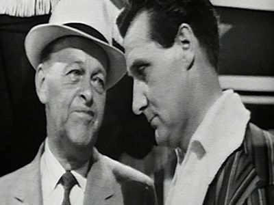 Patrick Macnee and Douglas Muir in The Avengers (1961)