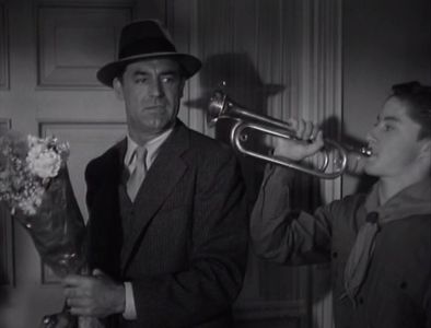 Cary Grant and Larry Olsen in Room for One More (1952)