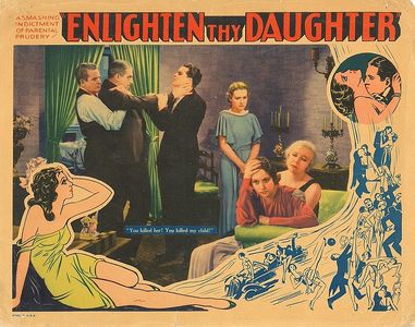 Beth Barton, Miriam Battista, Charles Eaton, Ara Gerald, Herbert Rawlinson, and Claire Whitney in Enlighten Thy Daughter