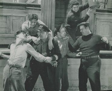 Richard Alexander, Stanley Blystone, Gabriel Dell, Huntz Hall, Billy Halop, and Bernard Punsly in Sea Raiders (1941)