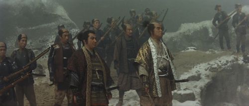Tôru Abe and Hiroshi Nawa in Wrath of Daimajin (1966)