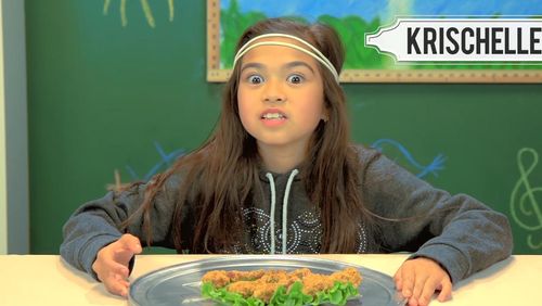Krischelle Delgado in People vs. Food: Frog Legs (2015)
