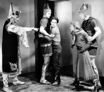 Frankie Darro, Wheeler Oakman, Betsy King Ross, and Jay Wilsey in The Phantom Empire (1935)