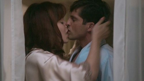 Scott Bailey and Elena Satine in Timeless (2016)