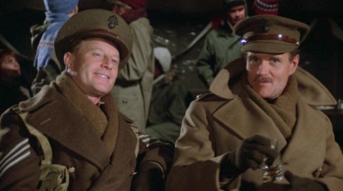 Michael Ensign and Leo Lewis in M*A*S*H (1972)