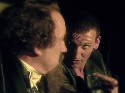 Simon Callow and Christopher Eccleston in Doctor Who (2005)