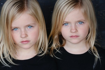 Twins (Ella left, Mia right)