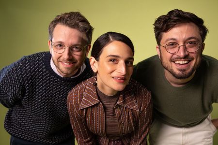 Nick Paley, Jenny Slate, and Dean Fleischer Camp in Marcel the Shell with Shoes On (2021)