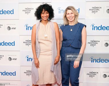 Lauren DeFilippo and Jamila Wignot at the Tribeca Film Festival 2021