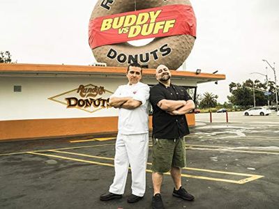 Duff Goldman and Buddy Valastro in Buddy vs. Duff: Donuts and Magic (2019)