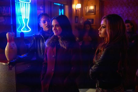 Vanessa Morgan, Bernadette Beck, and Camila Mendes in Riverdale (2017)