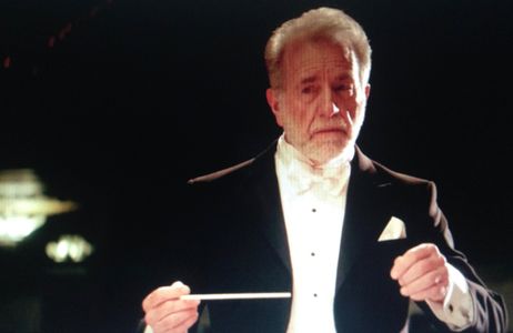 Portraying Leonard Bernstein conducting his last concert in PHILHARMONIC.