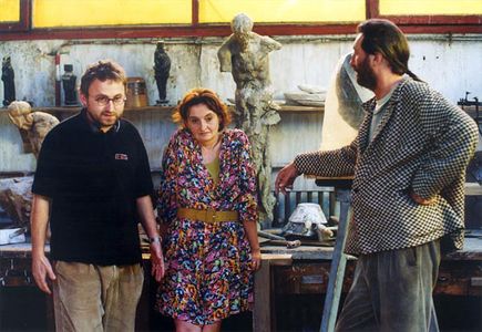 Eva Holubová, Jan Hrebejk, and Bolek Polívka in Pupendo (2003)