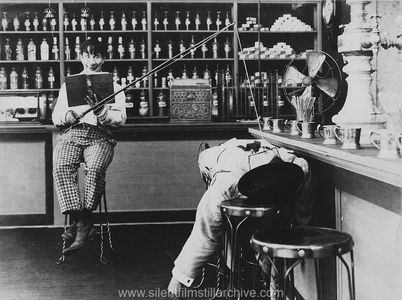 Harry Watson in The Soda Jerker (1917)