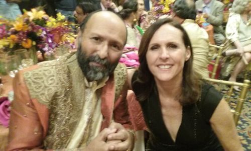 Kevin Mukherji and Molly Shannon in 