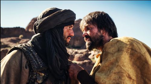 Chris Brazier and Emmett J Scanlan in 'A.D The Bible Continues'