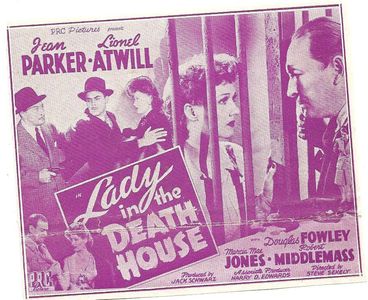 Lionel Atwill, Douglas Fowley, and Jean Parker in Lady in the Death House (1944)