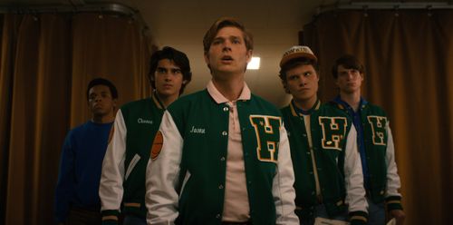Mason Dye, Jayden Griffin, Clayton Royal Johnson, and Hunter Romanillos in Stranger Things: Chapter Six: The Dive (2022)